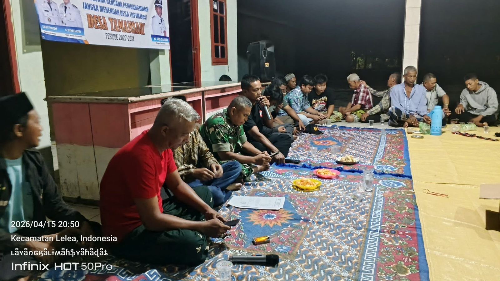 Acara musdus di blok Tegal Bedug